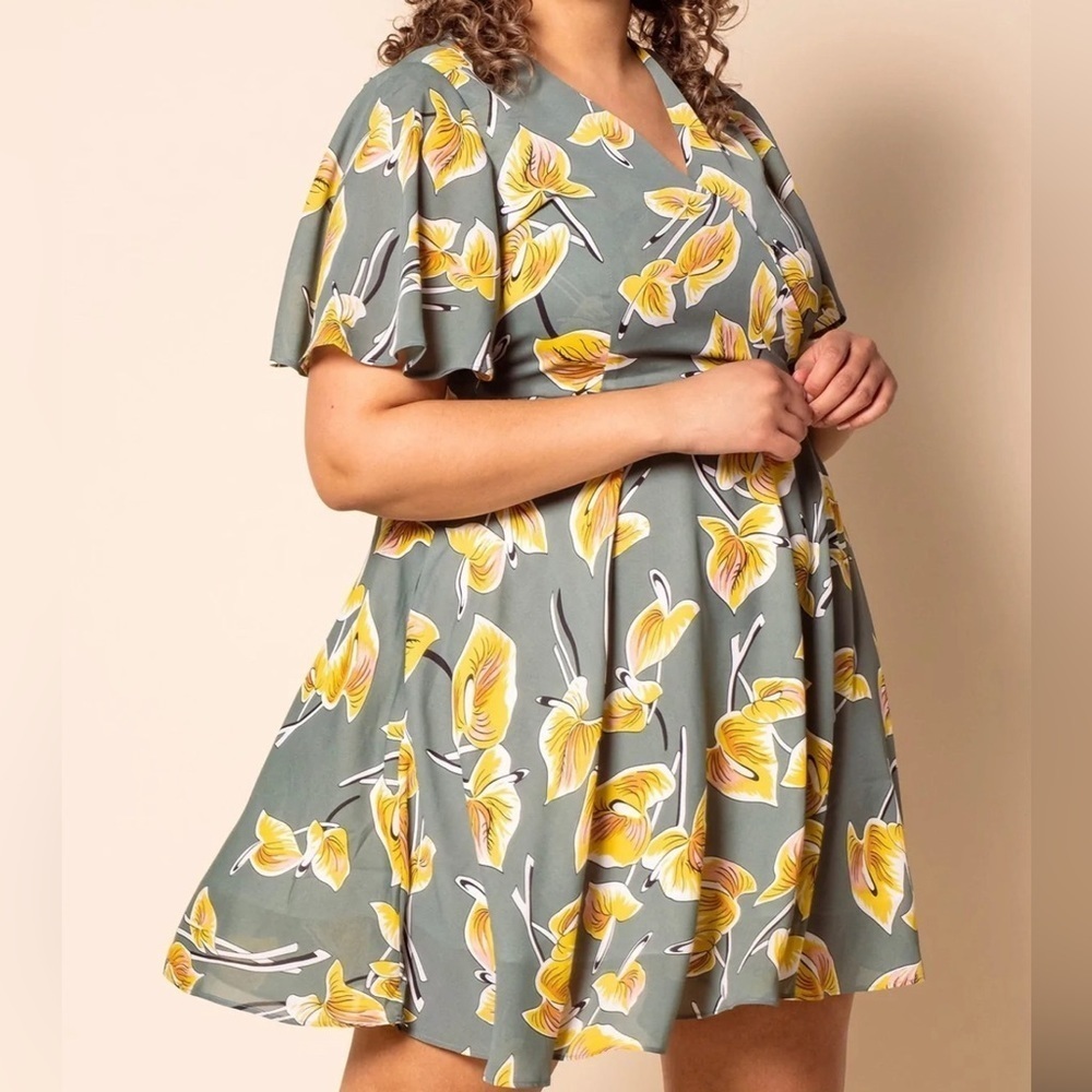 NWT Pink Martini - Garden of Love Dress - XL - Picture 1 of 8